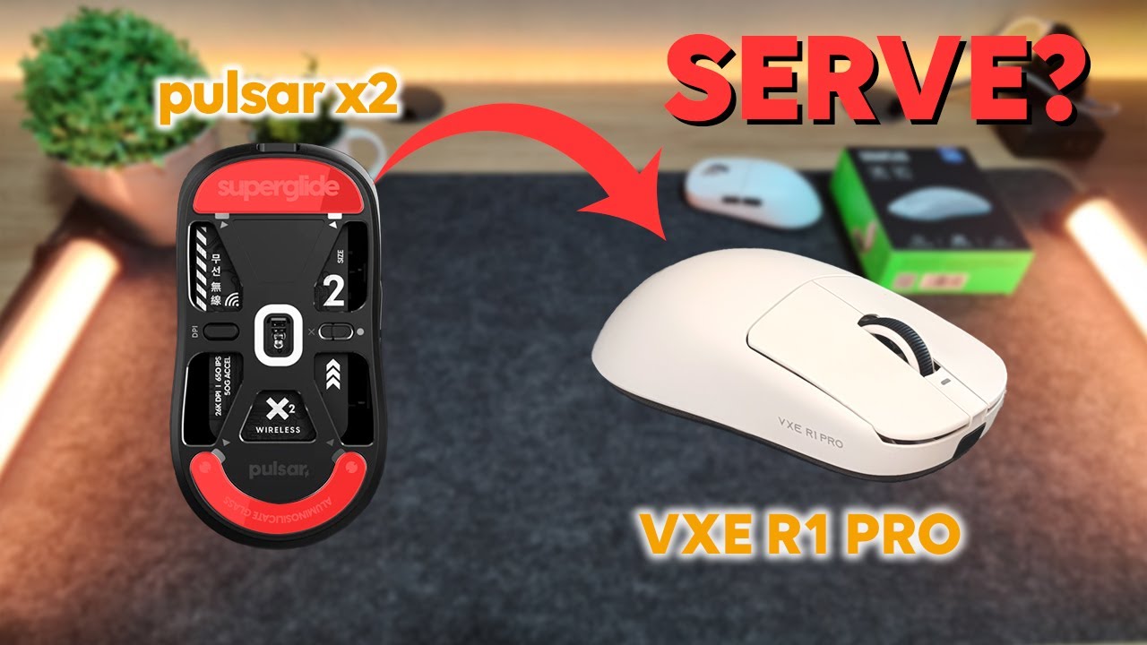 Feets de VIDRO do PULSAR X2 servem no VXE R1 PRO?