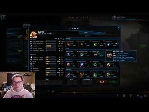 Smite Guide! How to build/level Olorun in Season 7!