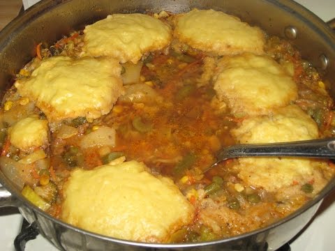 non traditional HAMBURGER SOUP with VEGETABLES and...