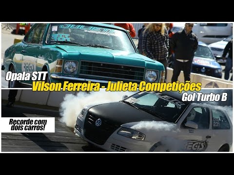 Vilson Ferreira - Recorde com dois carros - Opala STT e Gol DTB