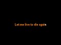 Crowbar -  Waiting in Silence - clay wood karaoke