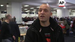 Colourful characters from one of the UK&#39;s biggest music record fairs