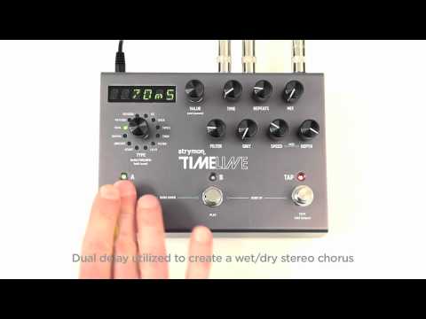 Strymon TimeLine - Dual Delay Machine audio clips