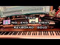 Toto - No End in Sight keyboard solo 4K 24fps
