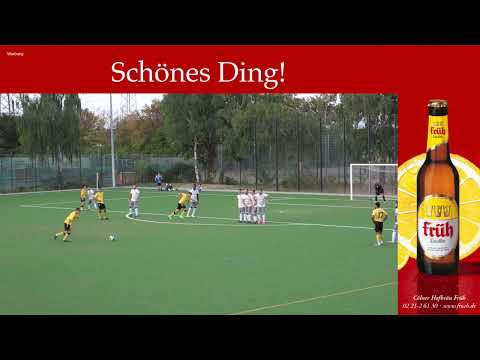 Schönes Ding von Ricky Fritzen/SC Fortuna Köln 2 | Pass Schuss Tor