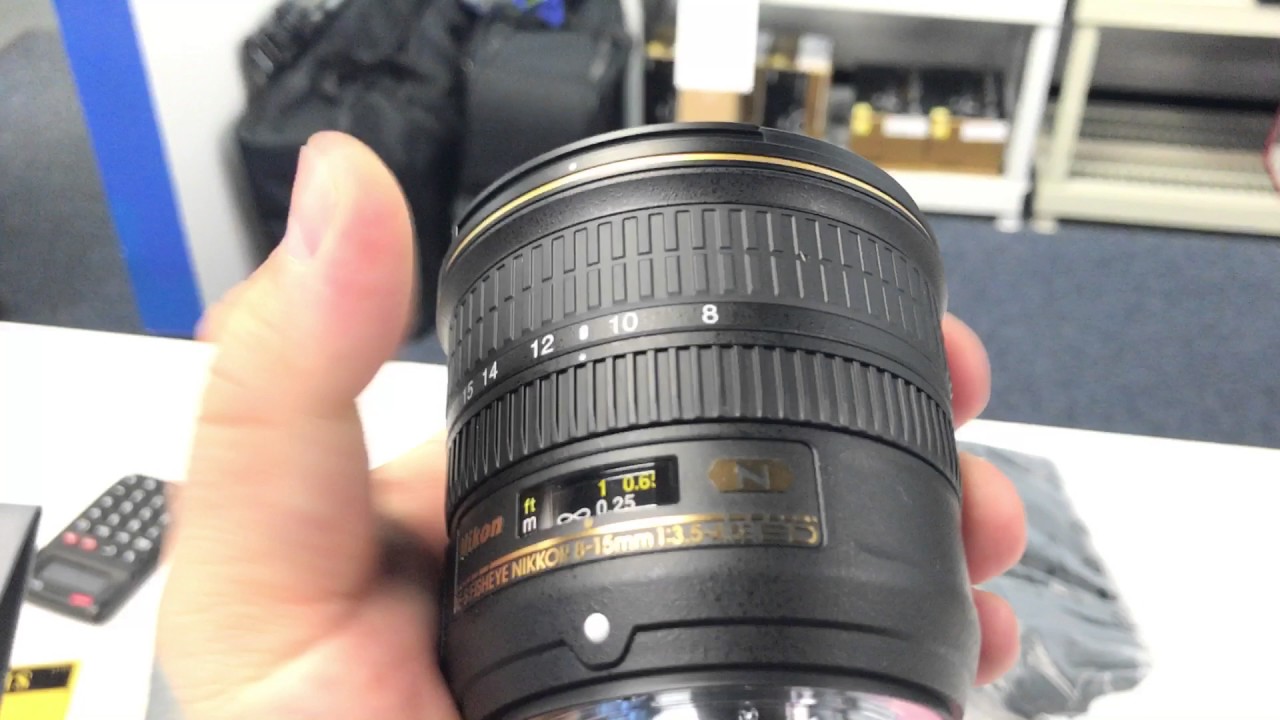 Объектив Nikon 8-15mm f/3.5-4.5E ED AF-S Nikkor