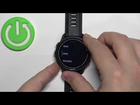How to Setup Alarm Clock on GARMIN Forerunner 955 - Set an Alarm Clock on Garmin Watch