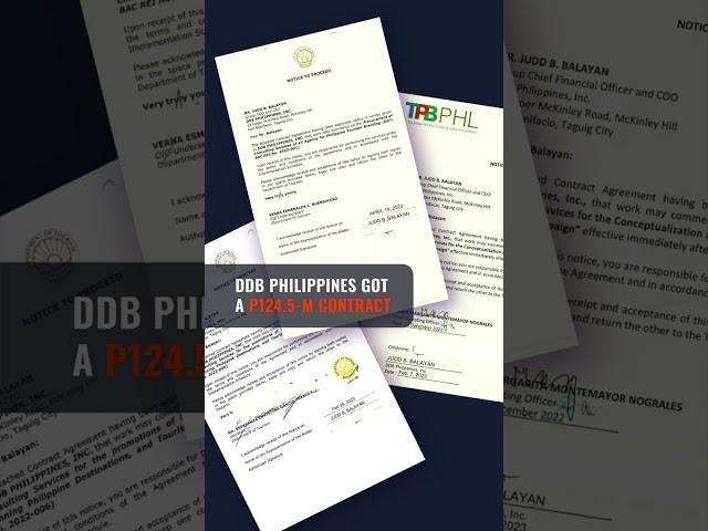 ‘Love the Philippines’ ad firm won at least P187-M worth of tourism promotion contracts