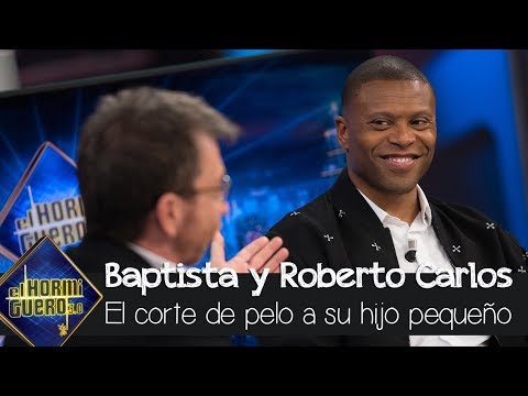El extraño modo de cortarle el pelo Júlio Baptista a su hijo de 3 años - El Hormiguero 3.0