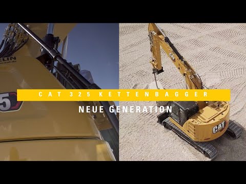 Cat 325 Kettenbagger Neue Generation: Lift Assist -  Tech Talk mit Besi