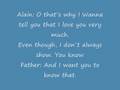 Alain clark father and friend with lyrics 