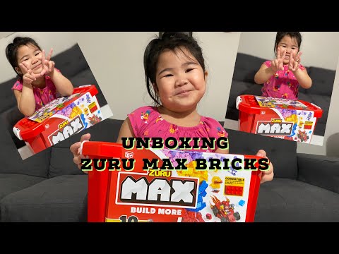 Unboxing Zuru Max Bricks