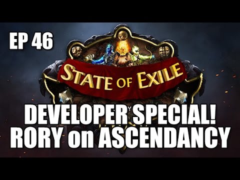State of Exile Podcast Ep:46 - GGG Dev Rory Rackham - Skill Design & Ascendancy!