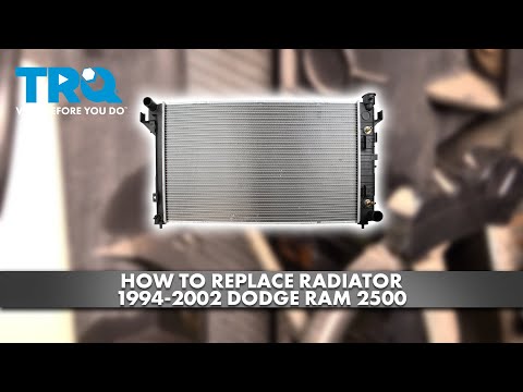 How to Replace Radiator 1994-2002 Dodge Ram 2500