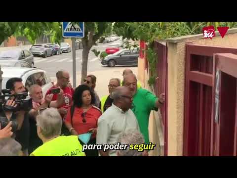 IU-Verdes se une a los colectivos sociales para paralizar el desahucio del escritor Donato Ndongo