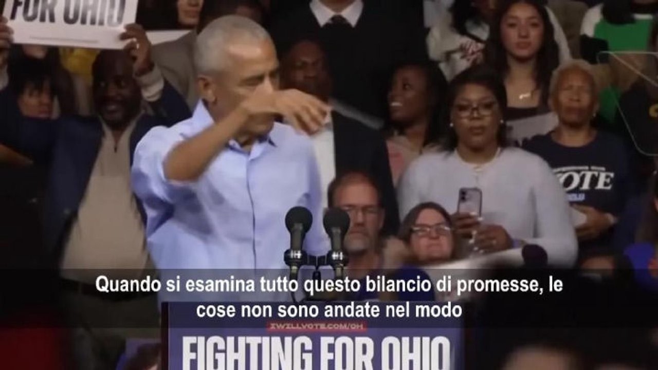 Obama: Alla Casa Bianca oro ovunque, è come se Saddam Hussein avesse aperto un Cheesecake Factory