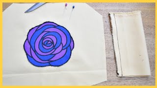 SEWING HACK | HOW TO CONCEAL RAW EDGES OF YOUR SEAMS & FABRIC (ANKARA) PATCHES WITH A ZIGZAG STITCH