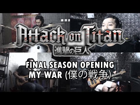 Attack on Titan [進撃の巨人] Final Season 4 Opening - My War [僕の戦争] | METAL COVER by Sanca Records