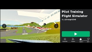 Pilot Training Flight Simulator Tutorial for PC | Roblox