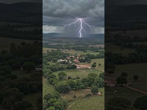 🇧🇷 (IA) ENQUANTO O VERNO RETORNA, LINDAS IMAGENS DE VILA BARREIROS, PORTEIRAS CEARÁ