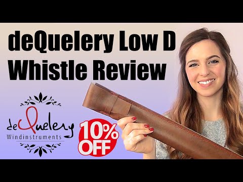 deQuelery Low D Whistle - REVIEW - Artist Series Aluminium