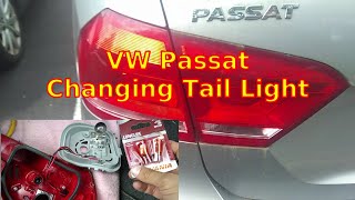 VW Passat - Replacing Rear Tail Light