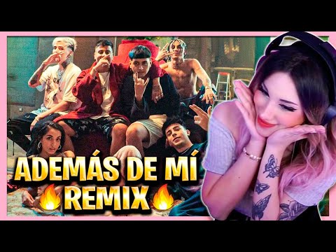 REACCIONANDO a ADEMAS DE MI REMIX - Rusherking, Tiago PZK, KHEA, LIT Killah, Duki, Maria Becerra