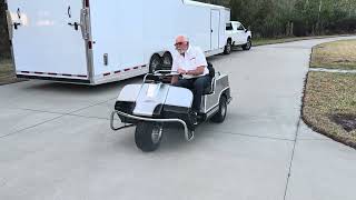 1971 Harley‑Davidson 3‑Wheel Golf Cart "100th Anniversary Edition" Start Up and Test Drive