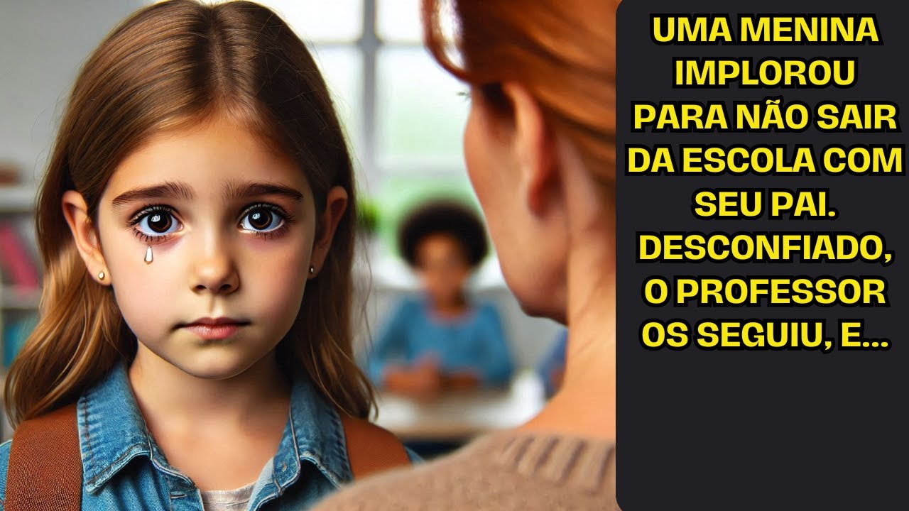 Uma menina implorou para não sair da escola com seu pai. Desconfiado, o professor os seguiu, e...