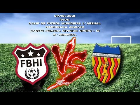 TEMPORADA 2021/22 - JORNADA 2 - FBHI CADETE A 2 - 3 TORREFORTA CADETE A