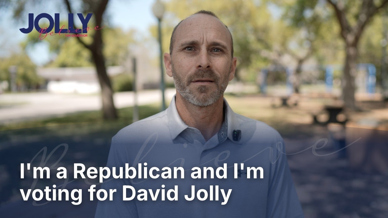 I’m a Republican and I’m voting for David Jolly.