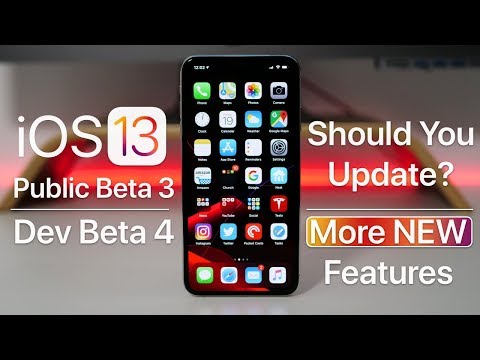 iOS 13 Beta 4 & Public Beta 3 - More Features and Should you install it? Video