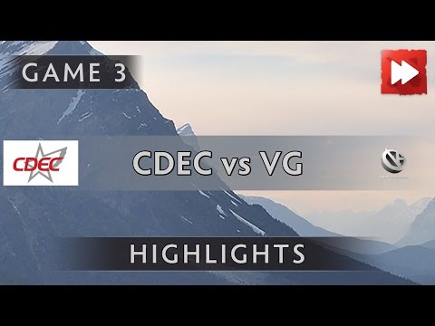 CDEC Gaming vs Vici Gaming [Game 3] The Summit 6 Qualifiers - Dota Highlights