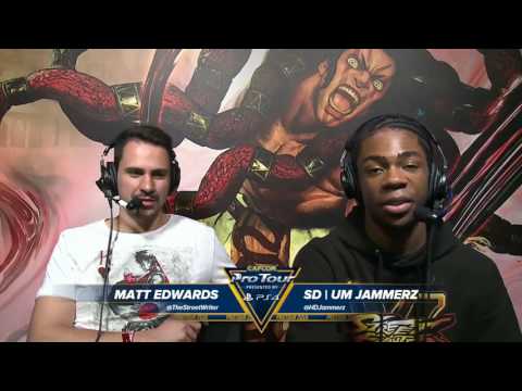SFV: EGX 2016 Day 3 Top 16 Part 1 - CPT 2016
