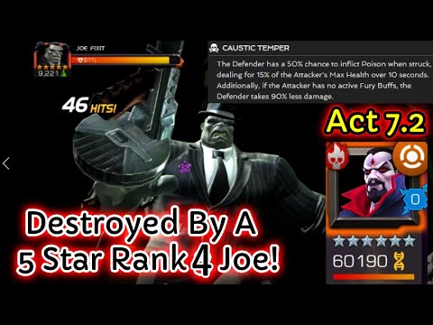 Joe Fixit Makes Act 6.2 Mister Sinister Boss Look Easy! (Used Great Synergy) | MCOC
