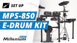 Video thumbnail for Set-up | MPS-850 | Millenium Drums by Millenium Drums