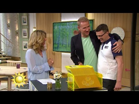 Här blir dalkarlen miljonär efter trisskrap i Nyhetsmorgon