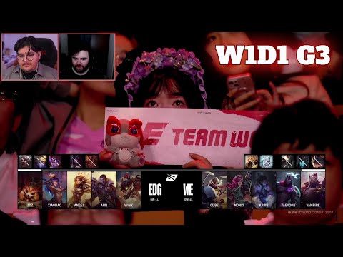 EDG vs WE | Week 1 Day 1 LPL Spring 2025 Split 2 Placements | Team WE vs Edward Gaming G1 full