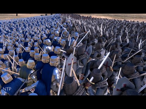 Templars vs Heavy Knights and Archers | Ultimate Epic Battle Simulator | UEBS