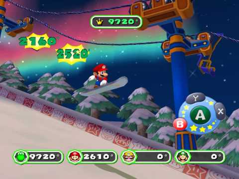 Mario Party 6 Snow Whirled TAS