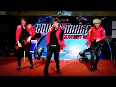 "K-Leon" cover "Tired of Waiting+I'm Your Man+I'll Be Back" (2PM) @ "The Sky Cover Dance 2014"