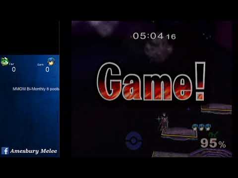 MMOM Bi-Monthly 10 SSBM - Fair (Jigglypuff) vs. Bank (Marth) - Melee Pools