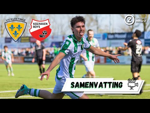 🟢⚪ KLOETINGE steviger op PLEK TWEE na KNAPPE ZEGE 😎 | Samenvatting: Kloetinge - Kozakken Boys 📹