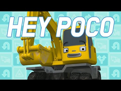 HEY POCO | Strong Heavy Vehicles Theme Song | Hey Tayo Songs Series | Tayo the Little Bus