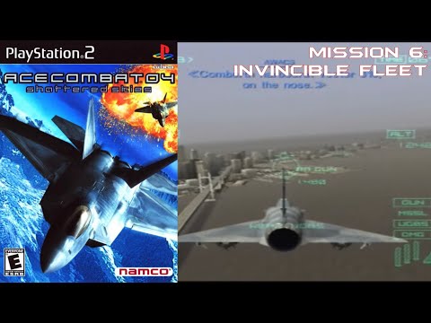 Ace Combat 4 (PS2) Walkthrough - Mission 6: Invincible Fleet