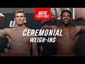 UFC Orlando: Ceremonial Weigh-In