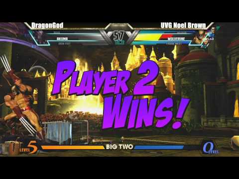 UMVC3 DragonGod vs UVG Noel Brown - Big Two #4 Tournament