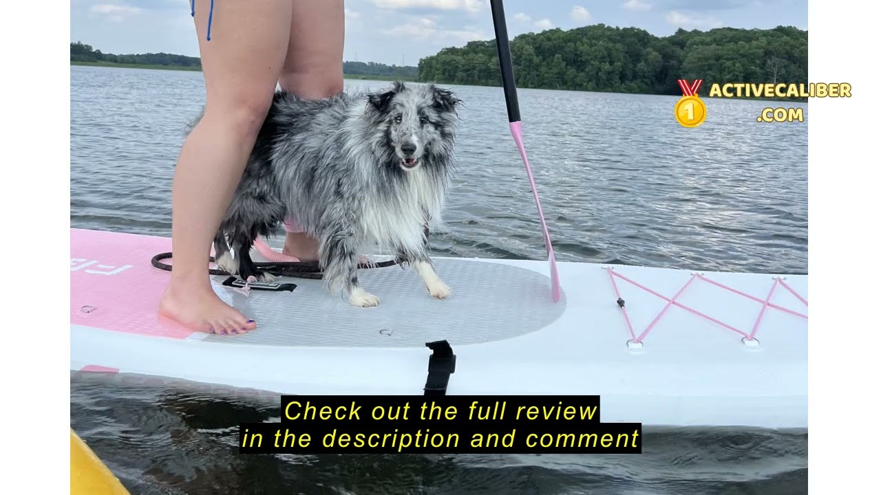 Review FBSPORT 11FT Premium Inflatable Stand Up Paddle Board with Electric Pump, Yoga Board with SUP