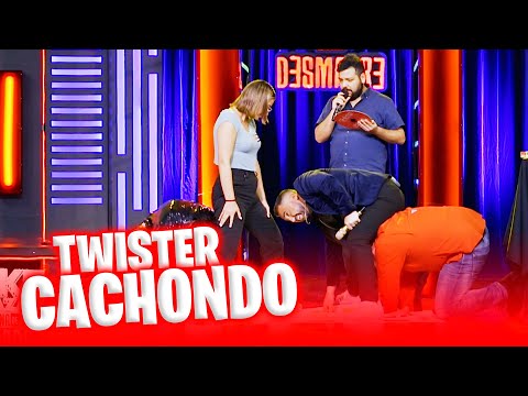 Beso negro en el Twister! - Gaby Mendoza, Tavo Morales, Mike Salazar y Su Zona de Desmadre