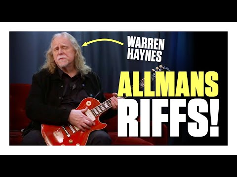Statesboro Blues! Warren Haynes shows us his favorite Allman Brothers Band guitar riffs